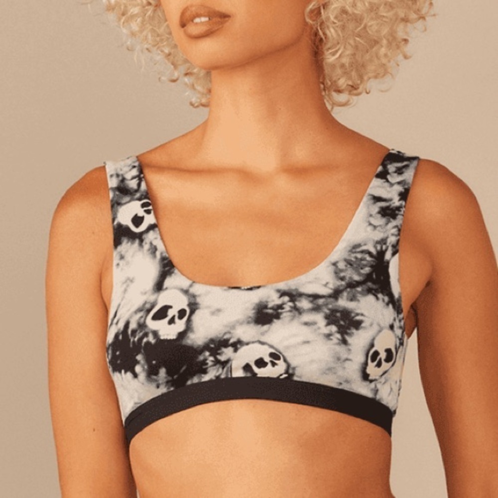 NWOT MeUndies Black and White Bralette Intimates & Sleepwear SZ S